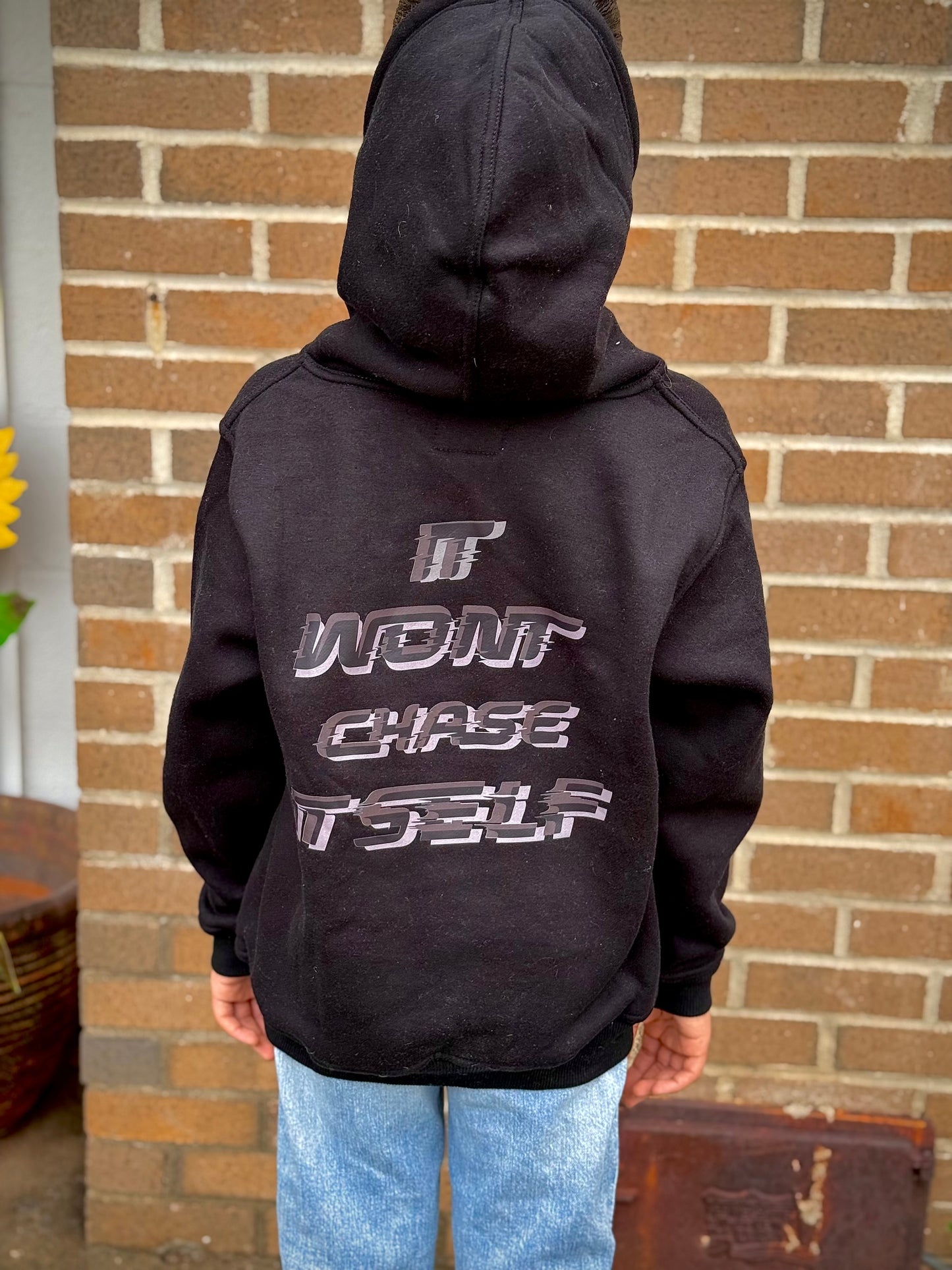 "Footprint hoodie"