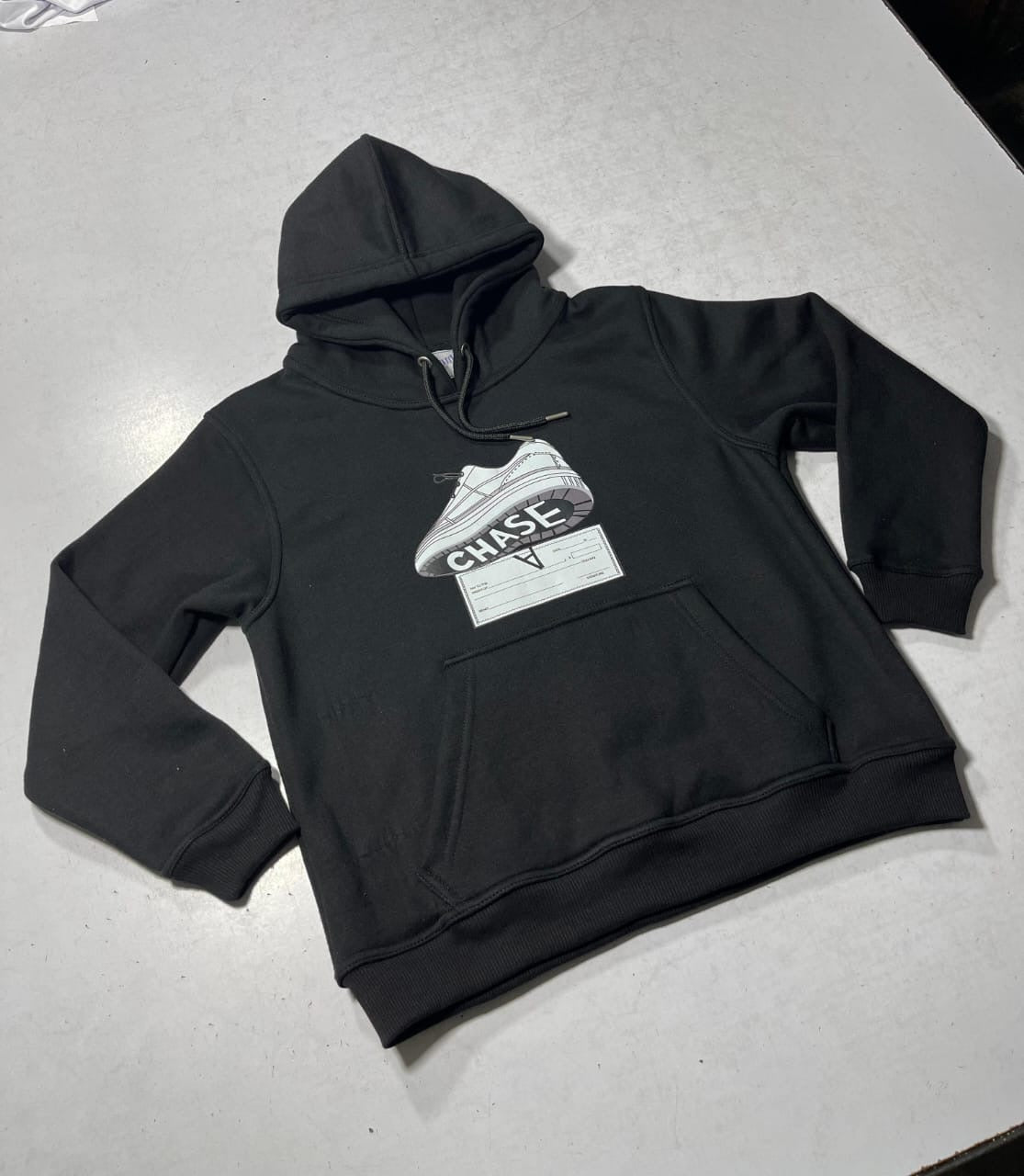 "Footprint hoodie"