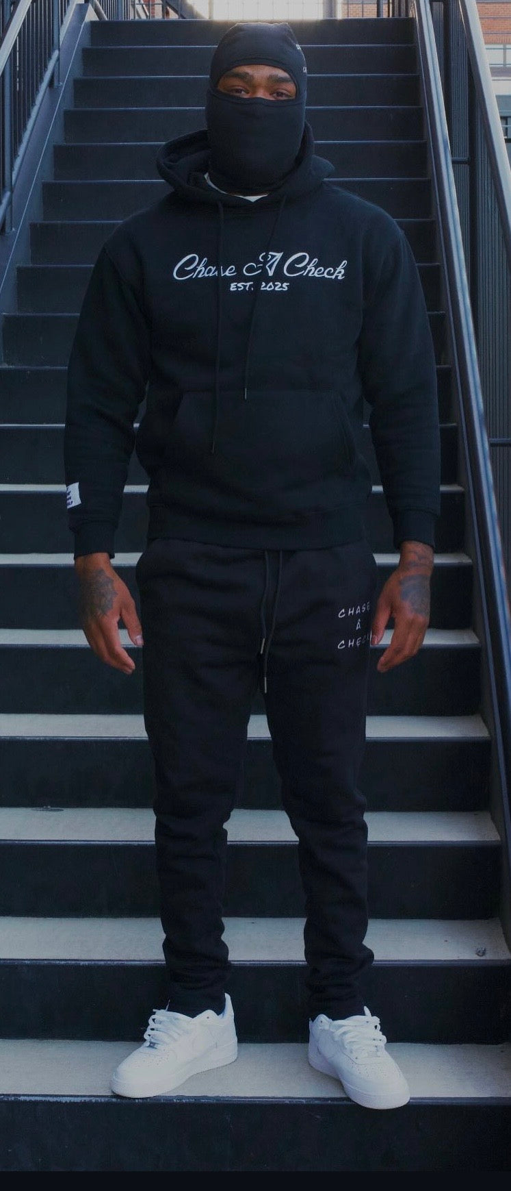 "Chase A Check Sweatpants"