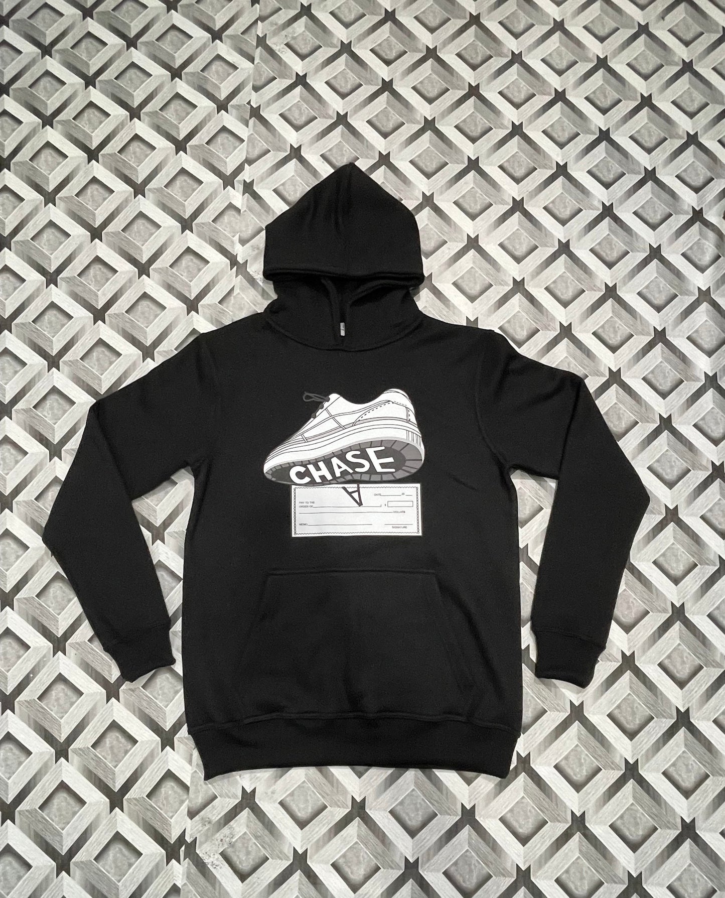 "Footprint hoodie"