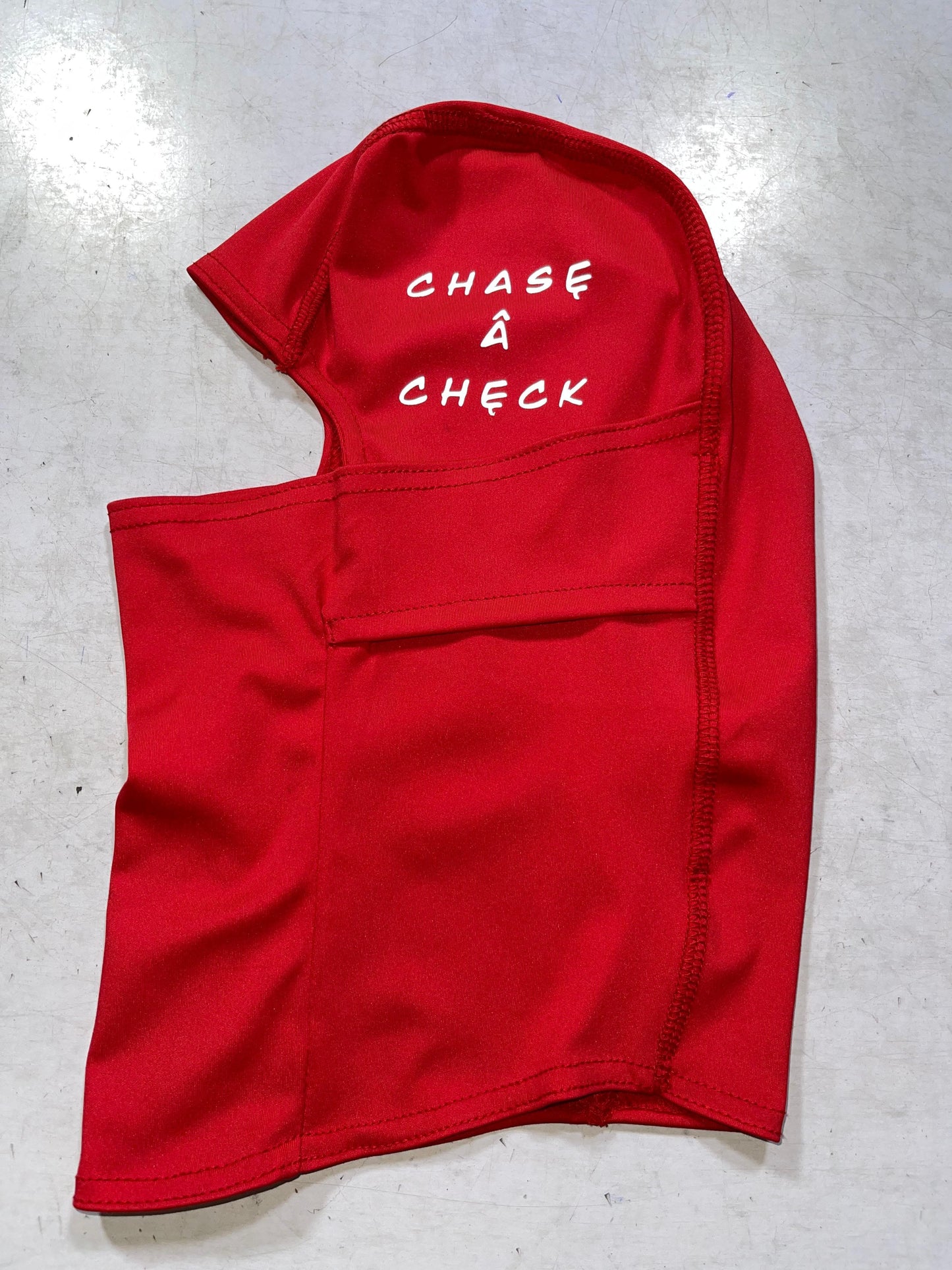 "Chase A Check Ski Mask”